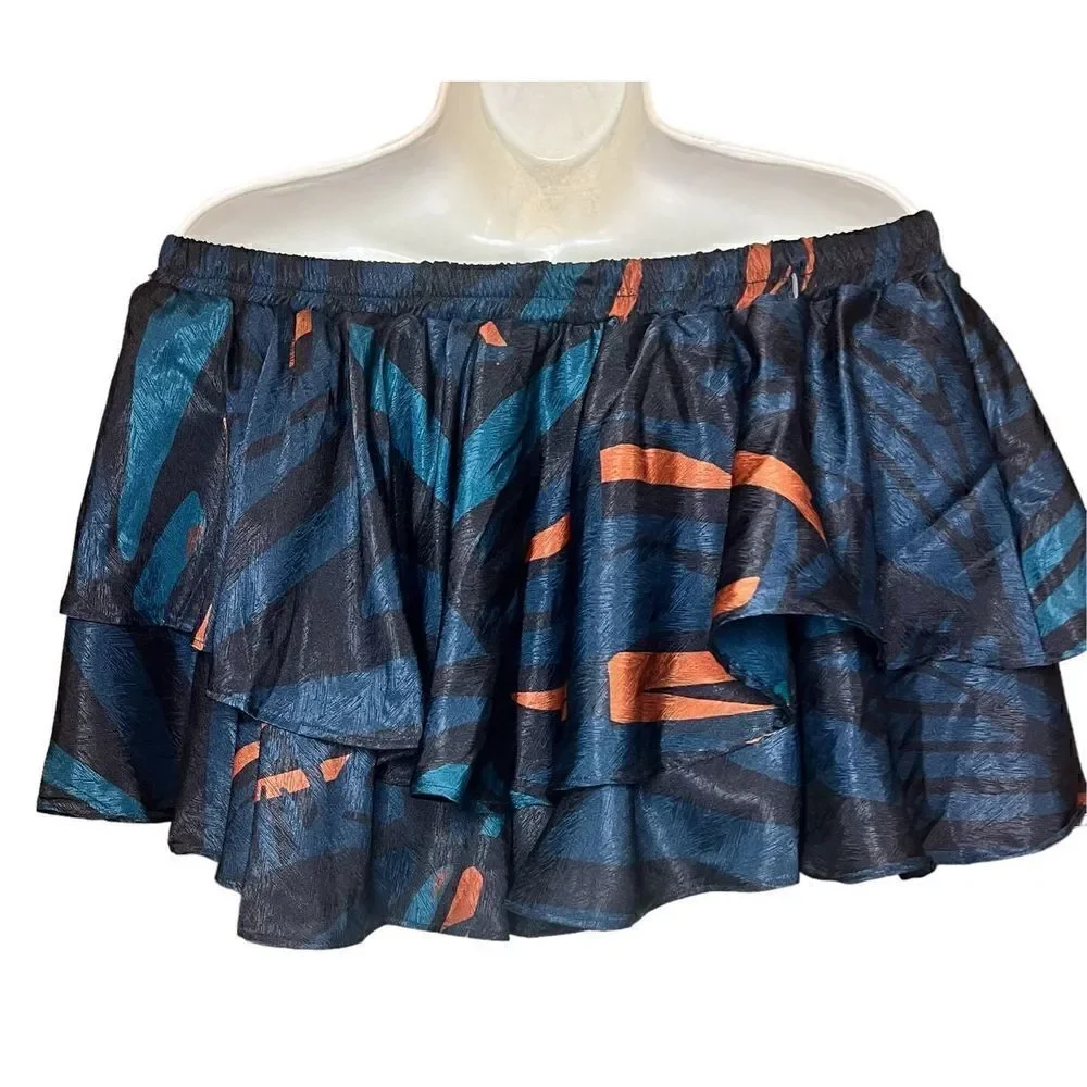 Diarrablu Wairu Top in Baol Teal NWT Size Large